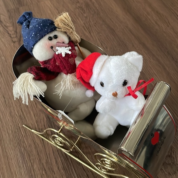 Charles Wysocki. Christmas Sleigh Unique Decoration NWT - Picture 4 of 4